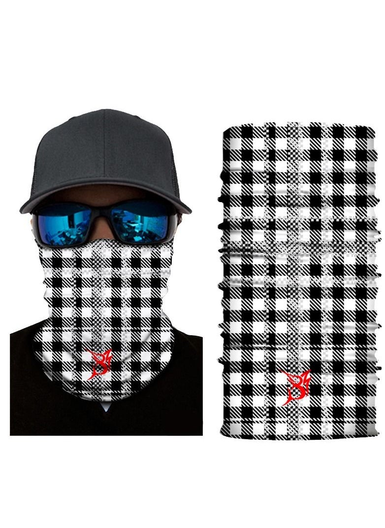 BOB MARLIN Marlin Uv+Protection Face Shield Bandana Ghutra Black  - Image 2
