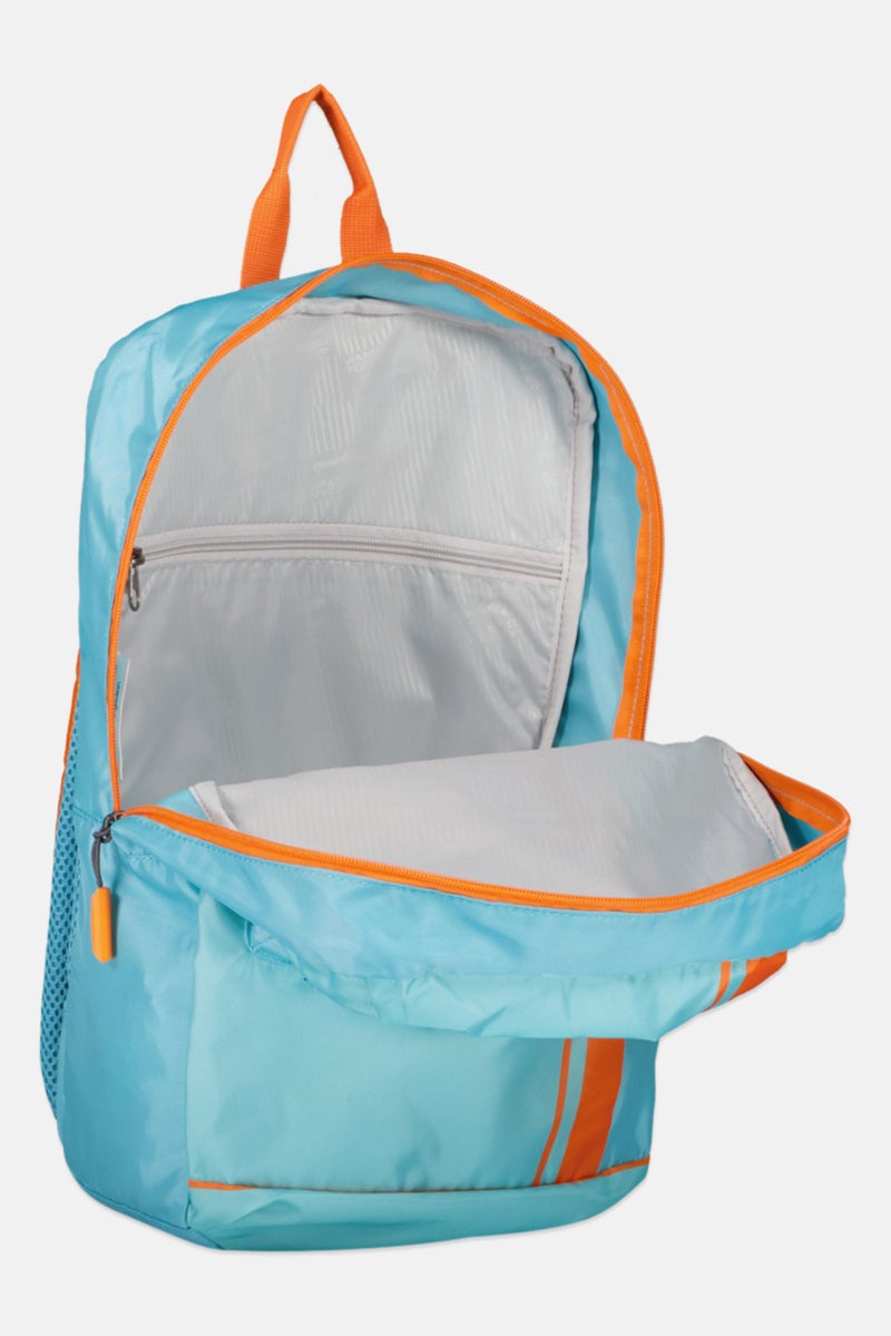 AMERICAN TOURISTER Women Brand Logo Backpack, Teal Green  - Image 3