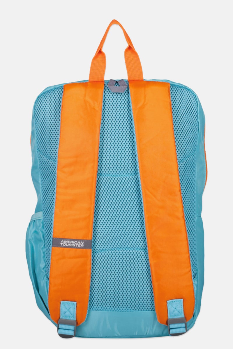 AMERICAN TOURISTER Women Brand Logo Backpack, Teal Green  - Image 2
