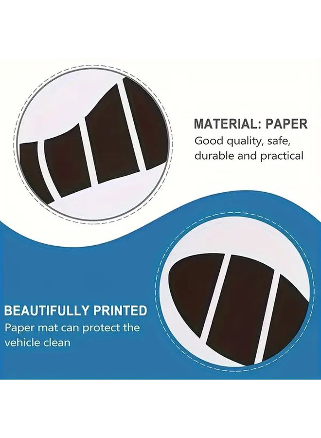 25pcs Disposable Car Floor Mats Universal Fit 15x20 Inches Wear Resistant Protection - Image 5