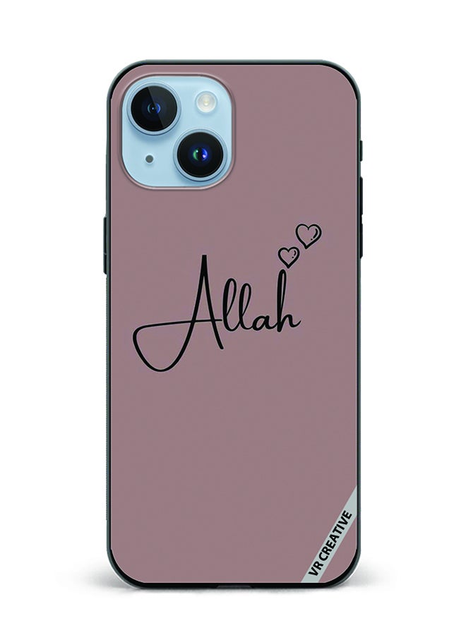 VR CREATIVE Protective Case Cover For Apple iPhone 15 Plus Allah Design Multicolour - Image 1