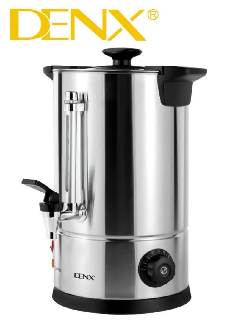 دينكس غلاية ماء كهربائية من DENX موديل DX3406، سعة كبيرة 10 لتر، ستانلس ستيل مزدوج الجدار، بقوة 1800 واط، تسخين سريع، حماية تلقائية، مناسبة للمنازل والمكاتب والمناسبات - Image 2