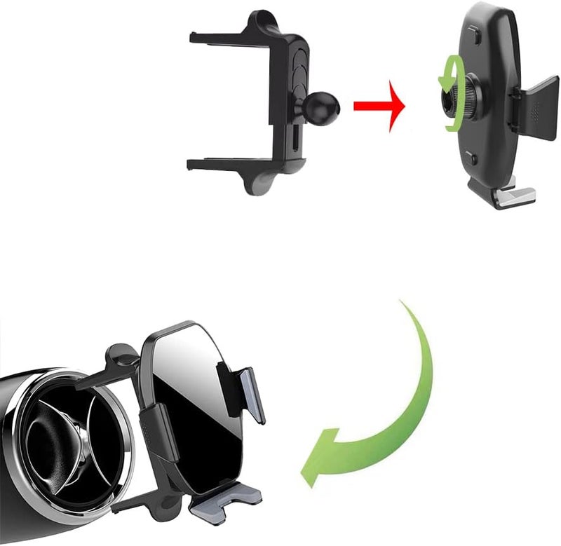 ICAILIN حامل هاتف السيارة Icailin لمرسيدس بنز ونماذج متوافقة أخرى - Image 4