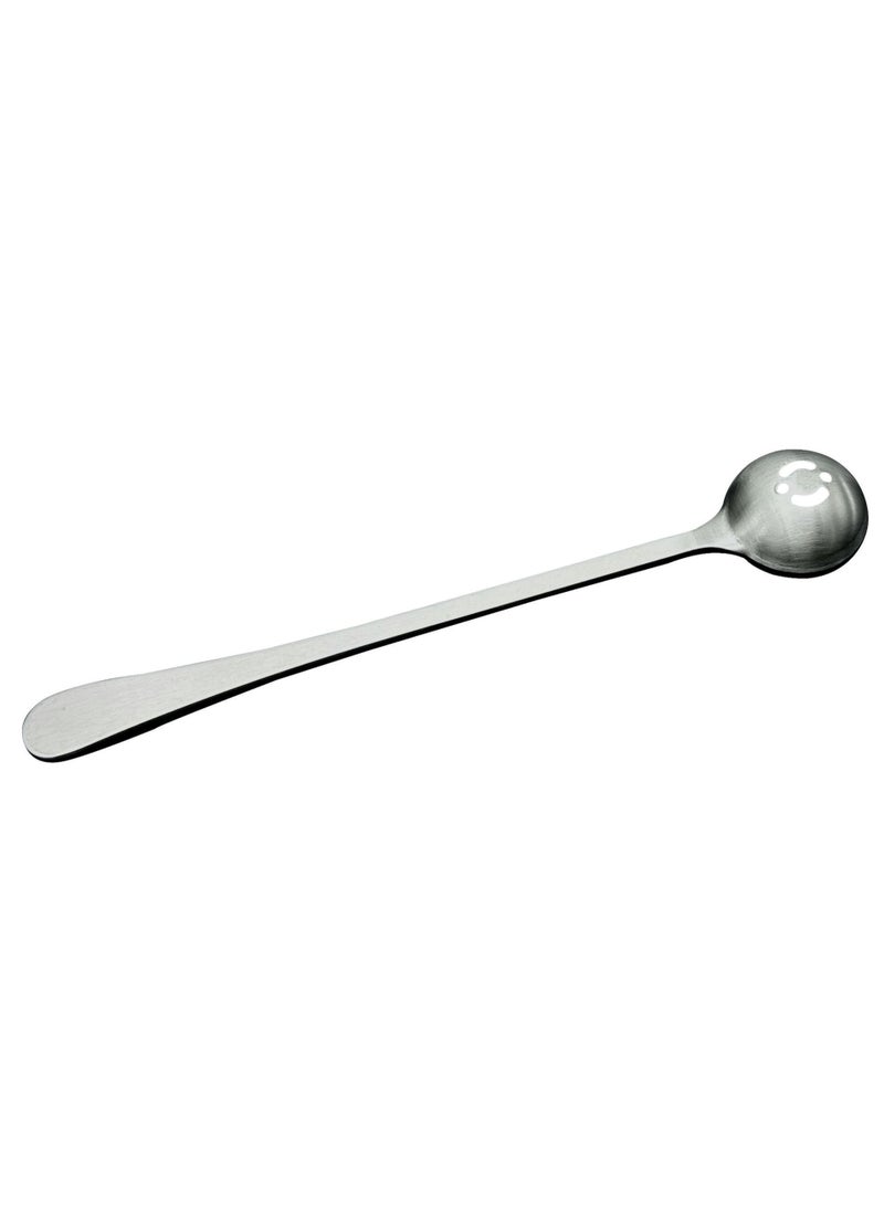 Stainless Steel Olive Strainer Spoon, Long Handle Jam Slotted Spoon with Drain Hole, Cooking Spoons - Image 3