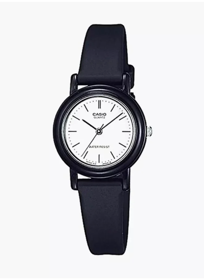 CASIO Women's Analog Display Watch With Black Resin Strap - LQ-139BMV-7ELDF