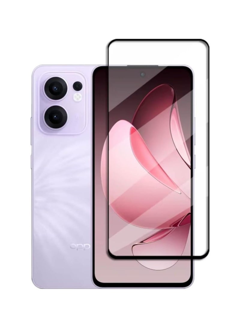 Screen Protector for OPPO Reno 13F 5G Tempered Glass Screen Protector 9H Hardness Anti Fingerprint Scratch Resistance for OPPO Reno 13F 5G