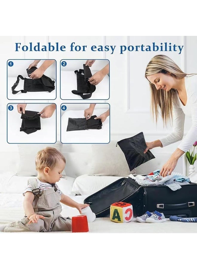 MostNow Airplane Bed for Toddlers, Toddler Aircraft Bed Child Seat Extender Portable Toddler Travel Seat Aircraft Leg Rest Child Lying Down Baby Travel Essentials Flight Sleep - Image 2