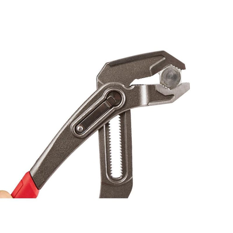 Milwaukee 48-22-6208 8 Inch V-Jaw Hex Pliers w/ Reaming Head and 16-Position All-Metal Quick Adjust Mechanism - Image 2