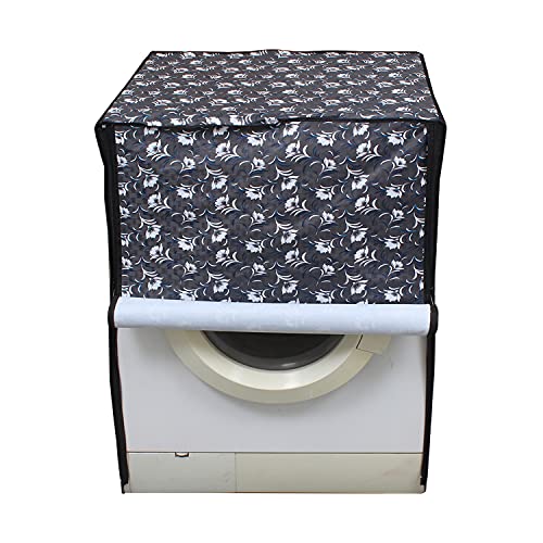 Lithara Waterproof Front Load Washing Machine Cover For 5 Kg, 5.2 Kg, 5.5 Kg (Design_05) - Image 1