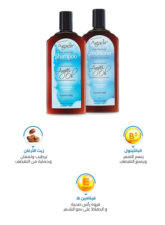Agadir Argan Oil Daily Volumizing Shampoo - Image 5