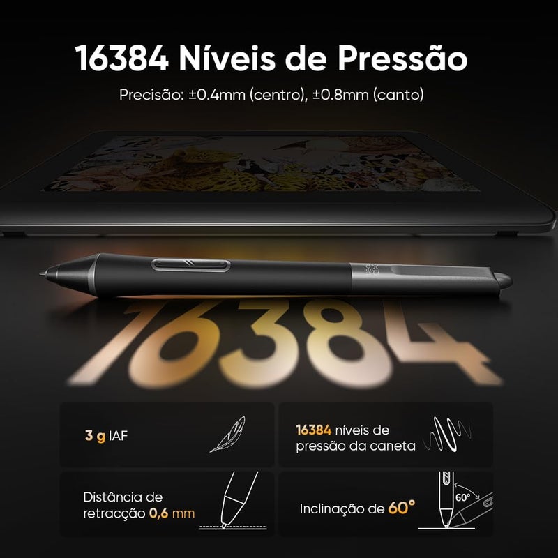 XPPen Artist Pro 16 (Gen 2) Drawing Display Computer Digital Graphic Tablet with Battery-Free Stylus Supports 16K Pressure (Without Power Plug, Adaptors) (16 Inch) - Image 3