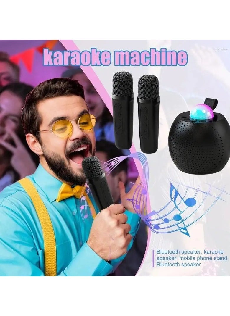 Generic Microphones Karaoke Machine Voice Changing With 2 Wireless Light Designs for Indoor Outdoor Fun  - Image 3