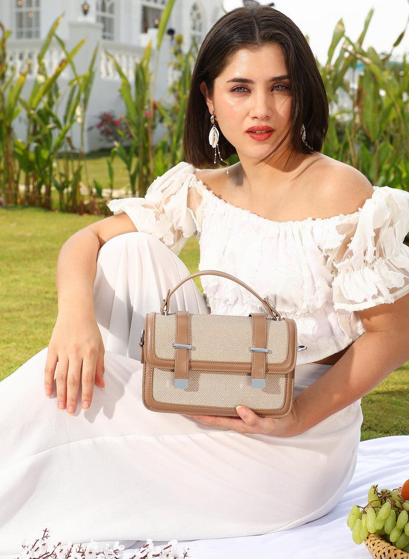 Haute Sauce The Linea-Block Hand Bag  - Image 3