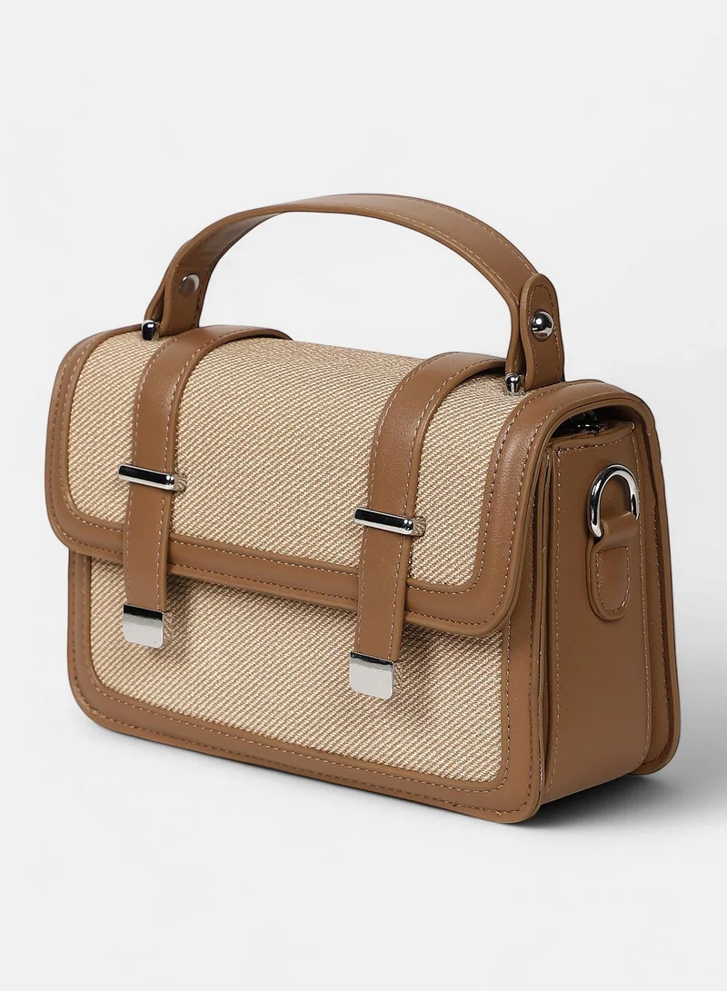 Haute Sauce The Linea-Block Hand Bag