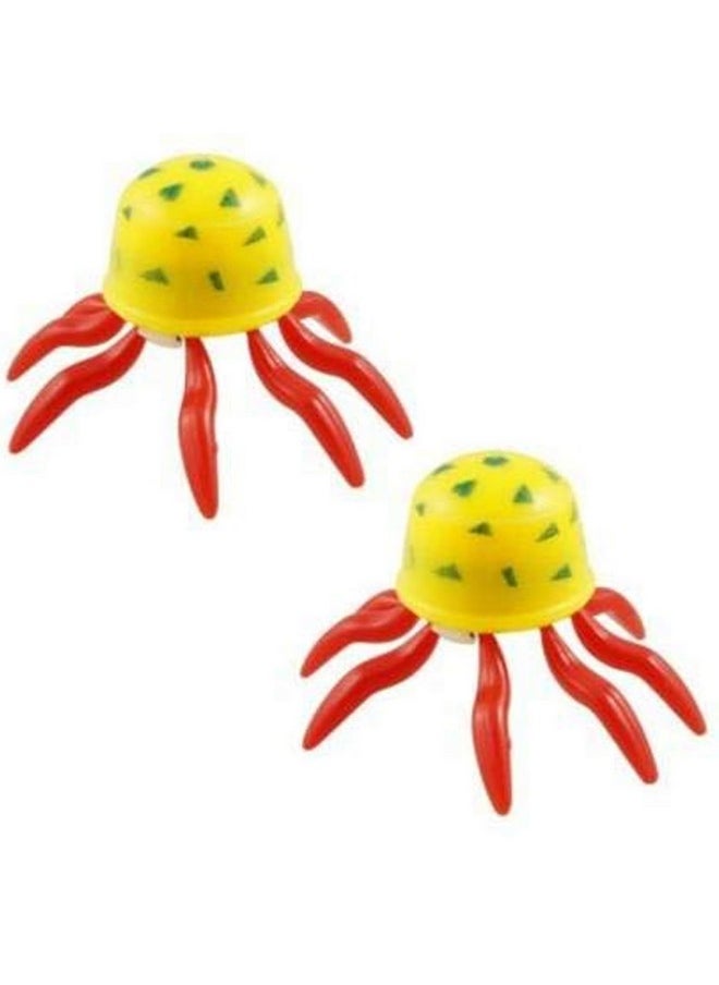 Emily Pets Artificial Oxygen Pump Floating Swimming Simulation Ornamental Decorate Jellyfish To Aquarium Fish (Multicolor) (Set Of 2)  - Image 1