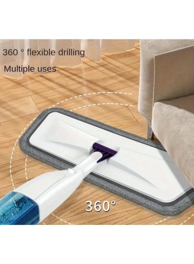 Zaroon 360° Spray Mop for Floor Cleaning – Wet & Dry Microfiber Mop with 500ml Refillable Bottle – Ideal for Kitchen, Wood, Laminate, Tile, and Hard Floors - Image 4