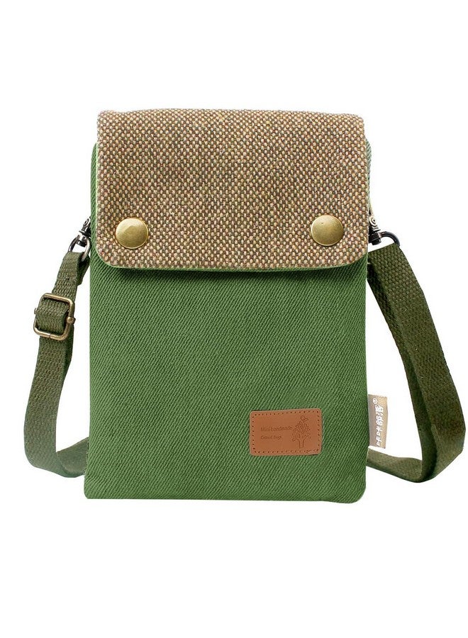 PALAY PALAY® Sling Bag for Women Canvas Mini Mobile Pouch Credit Card Fashion Shoulder Bag Crossbody Bags for Women Wallets with Detachable Shoulder Strap  - Image 1