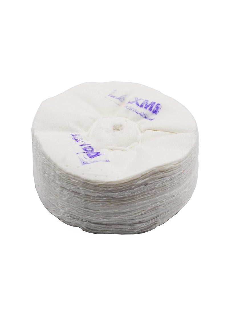 SWISSO SWISSO OSCAR Cotton Polishing 3Inch Cloth Buffing Wheel Grinder for Jewelry Wood Metal Polishing Abrasive Tools 4mm Hole  - Image 4