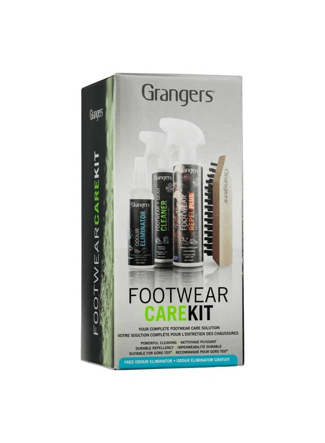 Grangers Footwear Care Kit | Complete Eco-responsible Cleaning and Waterproofing for all Outdoor Footwear - Image 1