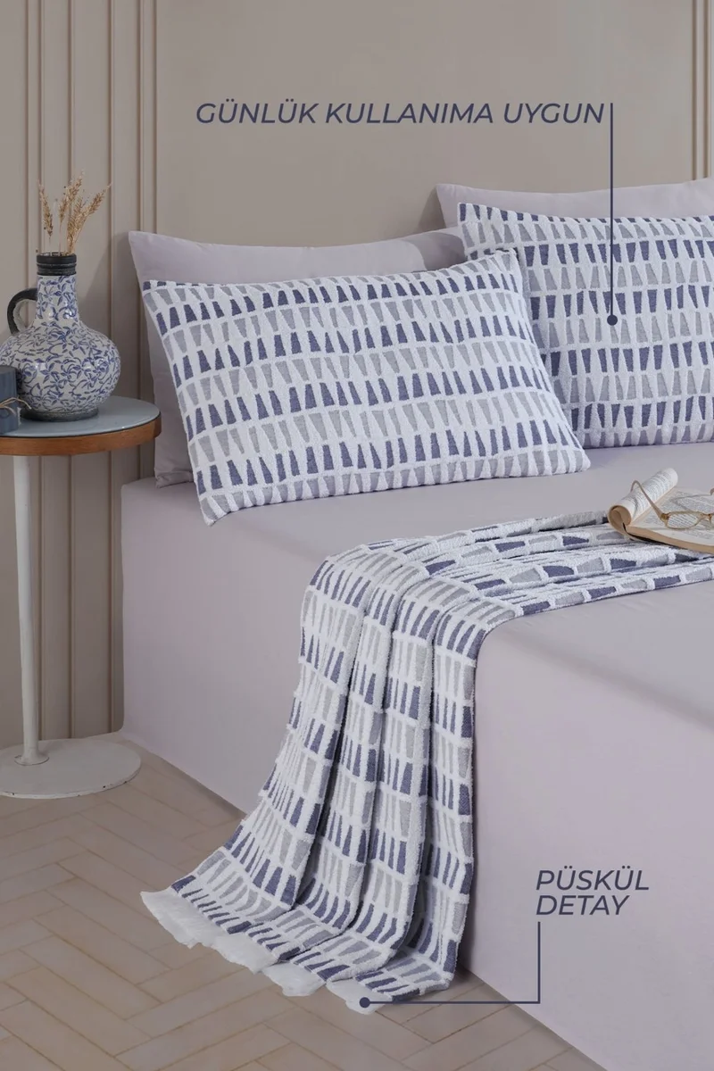 Elart Joli Bedspread Single Blue