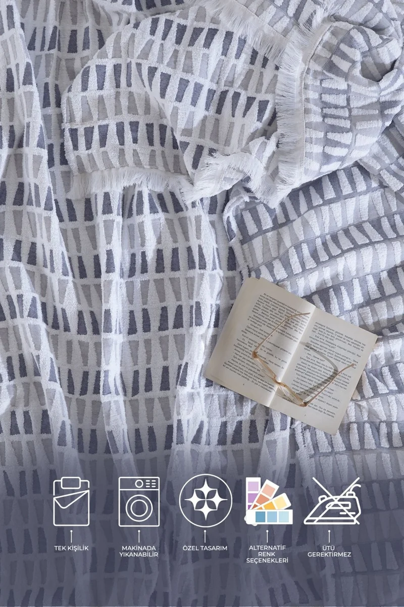 Elart Joli Bedspread Single Blue