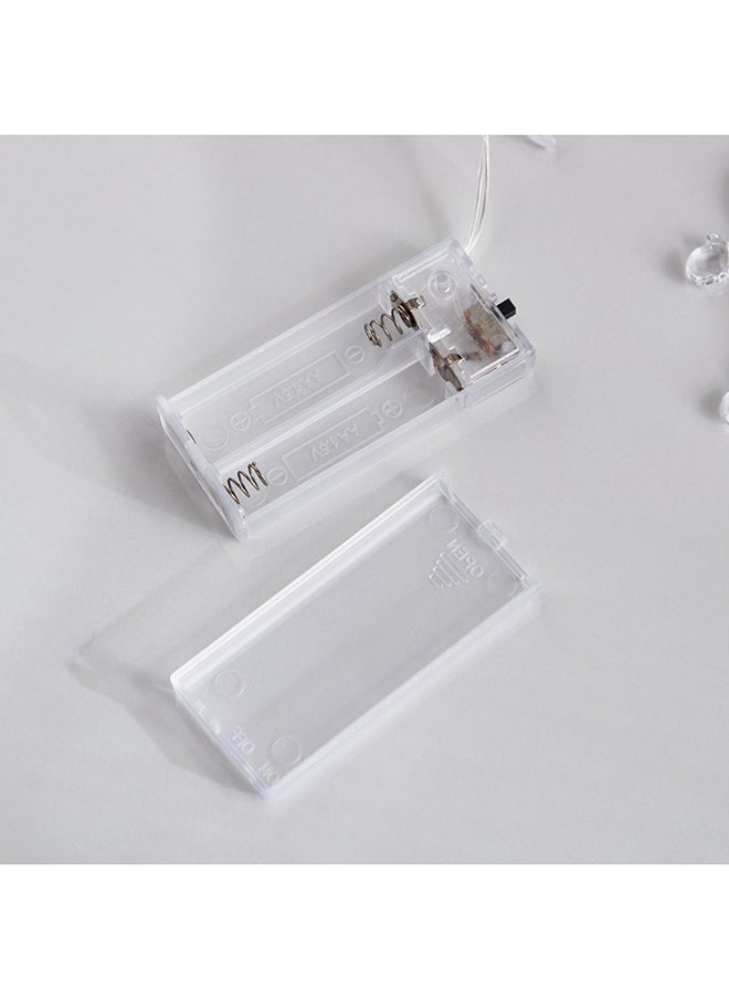 Home Box - Infinity 10-LED 2AA Acrylic Space Element String Light 165 x 5 x 5 cm - Image 1