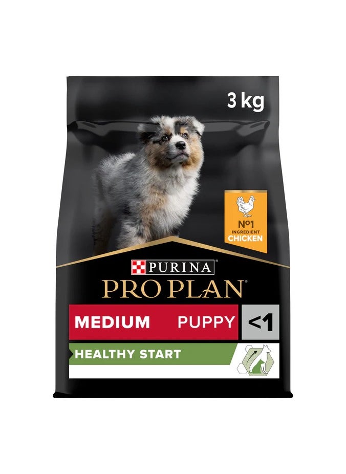 PRO - Pro Plan Dog Dry Food Medium Puppy Healthy Start 3 kg - Image 1