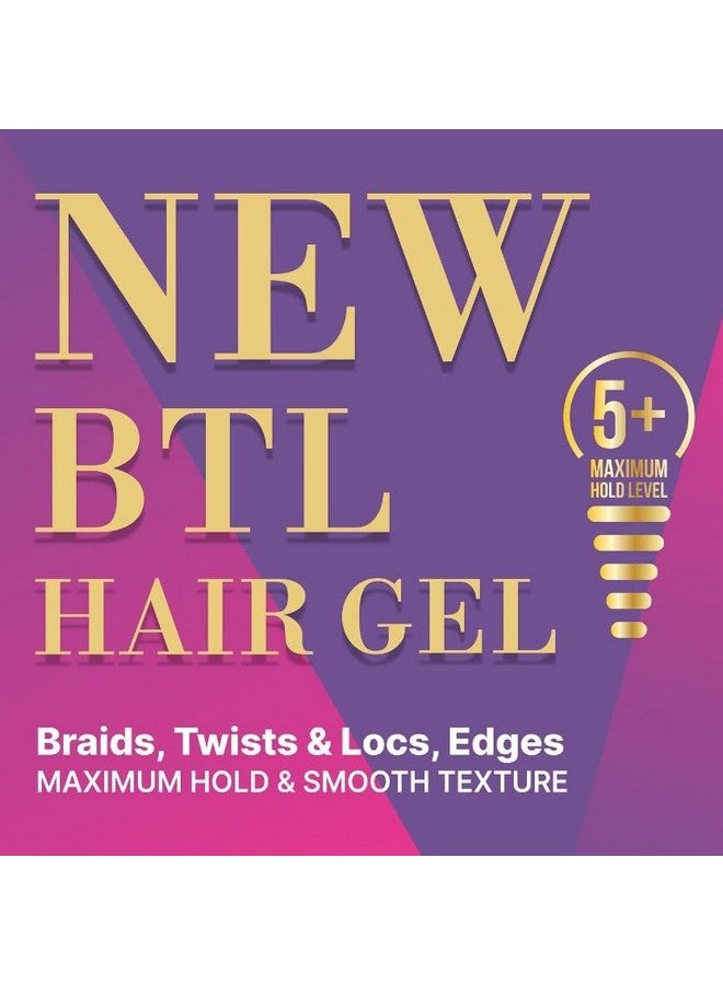 BTL Tl Loc It! Multiuse Hair Styling Gel Strong Hold Shine Enhancing Residuefree Formula For Braids Twists Locs Edges Perfect For Natural Hair & Extensions Allday Sleek Styling 8 Oz - Image 4