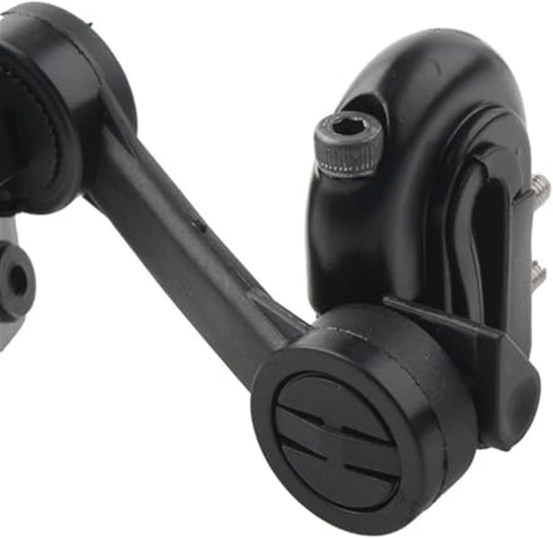 Wivplex Adjustable Clip-On Motorcycle Windshield Extension - Image 5