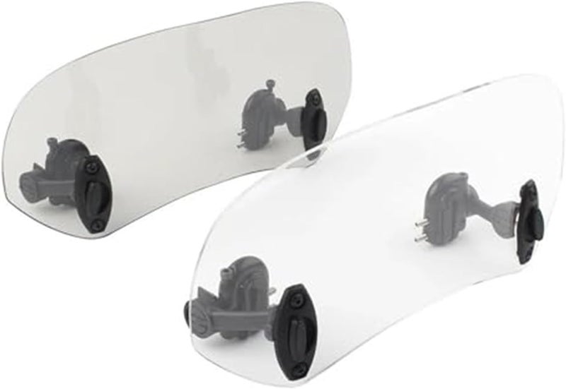 Wivplex Adjustable Clip-On Motorcycle Windshield Extension - Image 3