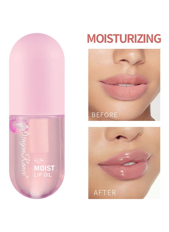 Plumping Lip Oil Set - Deeply Moisturizing And Reducing Lip Wrinkles - Lip Sleeping Mask - Lips Enhancer Filler For Dry Lips (Plump+Moisturizing)