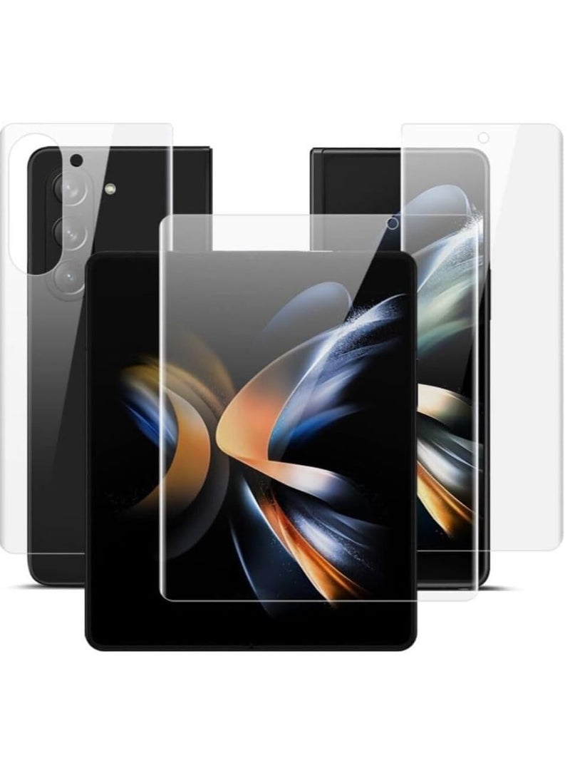 MIGOFAST Screen Protector Film for Samsung Galaxy Z Fold 6 Clear Self Healing Unbreakable Hydrogel Soft Film Anti-Scratch [Not Tempered Glass - Image 1