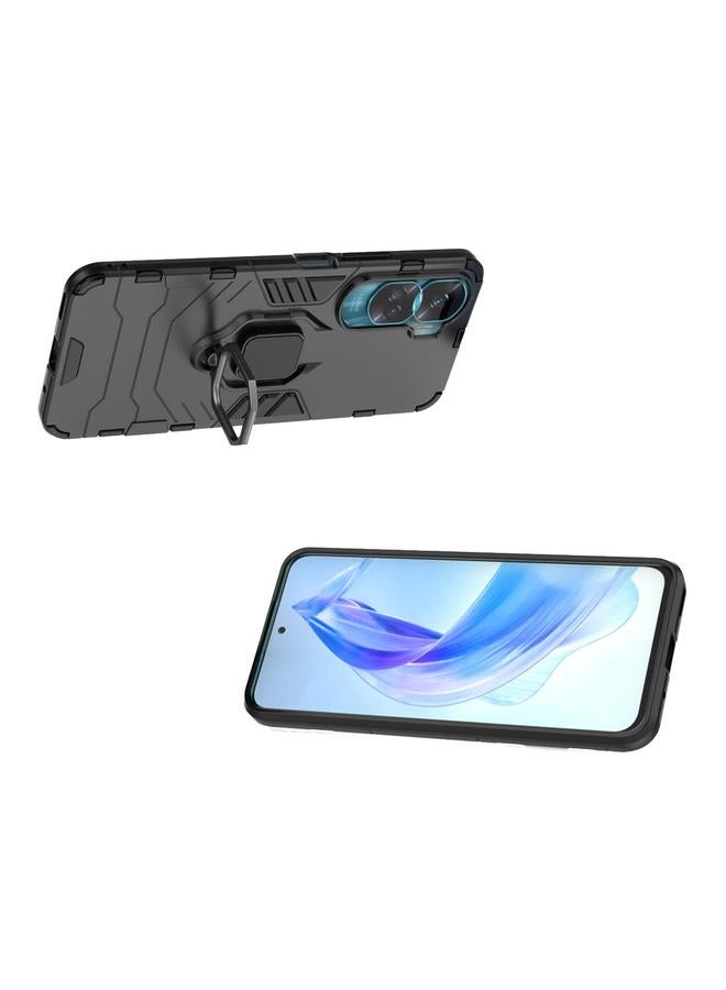 اس-توب جراب لهاتف Honor 90 Lite / X50i 5G مزود بحلقة مغناطيسية من الكمبيوتر الشخصي + جراب هاتف TPU - Image 4