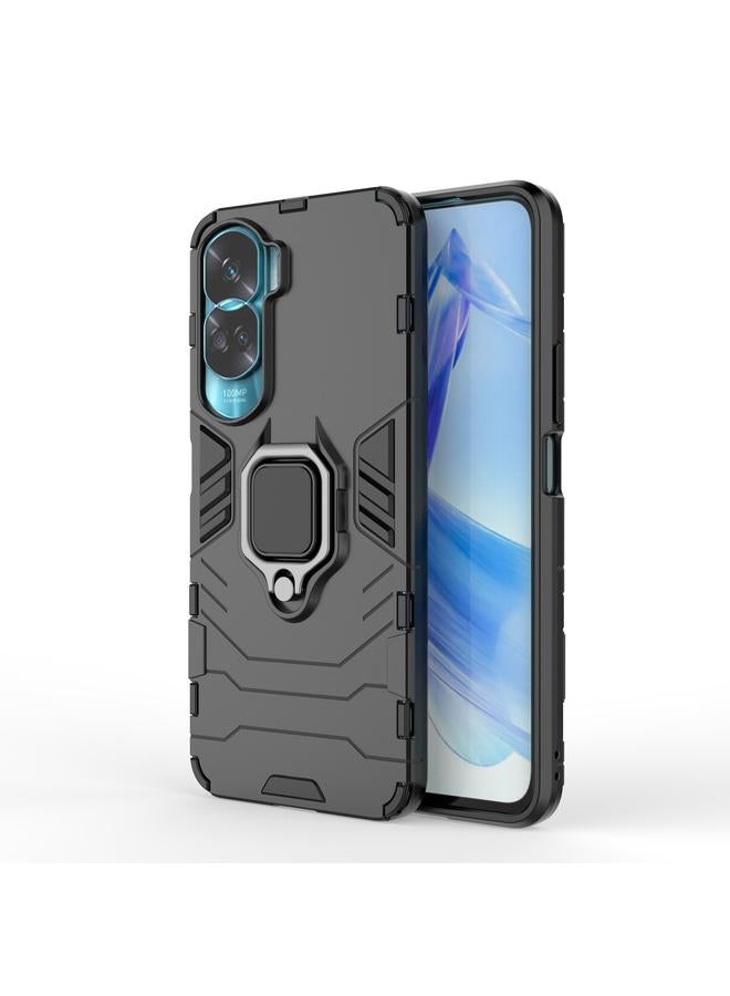 اس-توب جراب لهاتف Honor 90 Lite / X50i 5G مزود بحلقة مغناطيسية من الكمبيوتر الشخصي + جراب هاتف TPU - Image 1