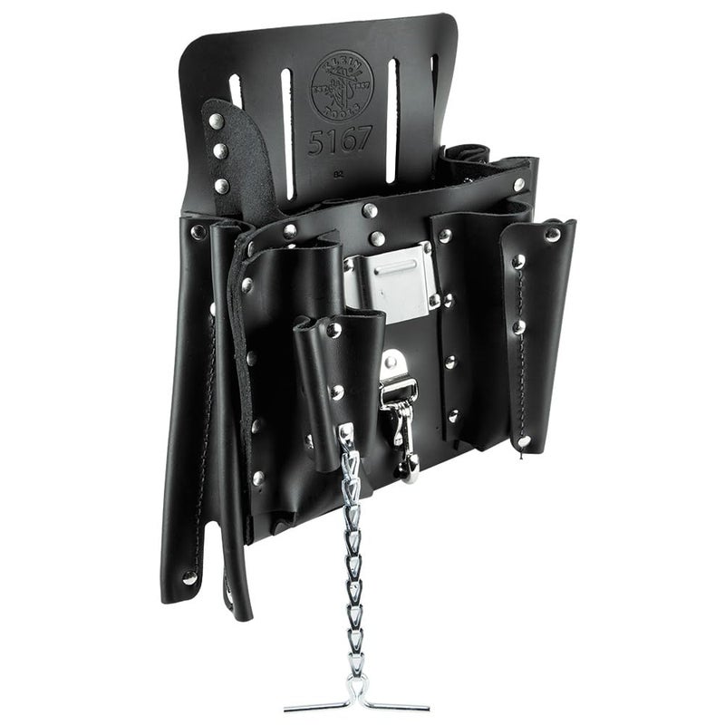 Klein Tools 5167 Leather Tool Pouch 11Pocket