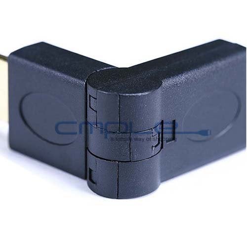 Cmple - HDMI Extender 4K HDMI Swivel Adapter, Female to Female Swiveling Port Saver (90 Degree Up & Down) Extension for Video Cables, TV, Monitor, Projector, Laptop, PC - Image 5