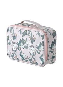 Miniso Carry your cosmetics in style with this chic and functional rectangular cosmetic bag from the Nature Series. 
