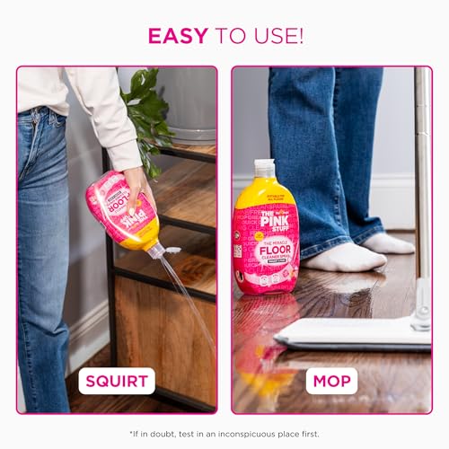 THE PINK STUFF Stardrops The Pink Stuff The Miracle Floor Cleaner Spray – Squirt & Mop Formula for Sparkling Clean Floors – Fast Drying, Streak-Free Finish, Fresh Fragrance, 25.3 fl oz - Image 2