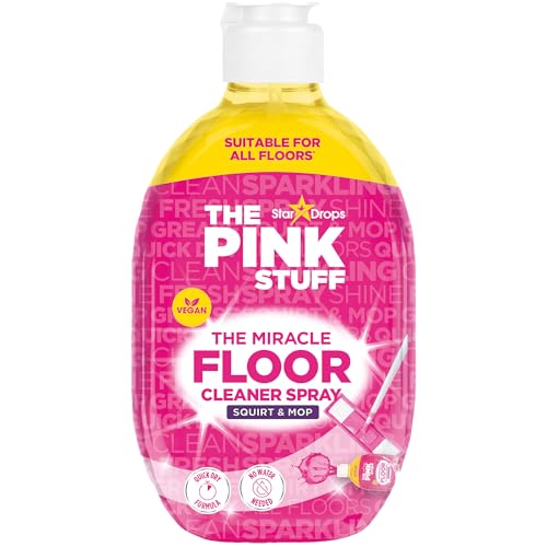 THE PINK STUFF Stardrops The Pink Stuff The Miracle Floor Cleaner Spray – Squirt & Mop Formula for Sparkling Clean Floors – Fast Drying, Streak-Free Finish, Fresh Fragrance, 25.3 fl oz - Image 1