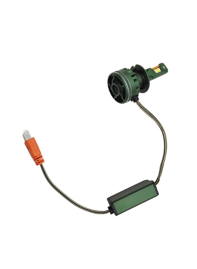 xozgdovg New LED car headlight H7 ultra bright strong light spotlighting high and low beam integrated 85W headlight bulb high-power headlight (1 unit/box) - Image 2