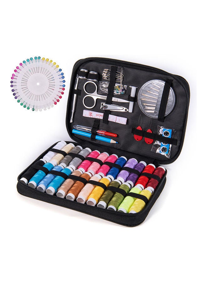 NIBEMINENT DIY Sewing Supplies Kit With Case Multicolour - Image 1