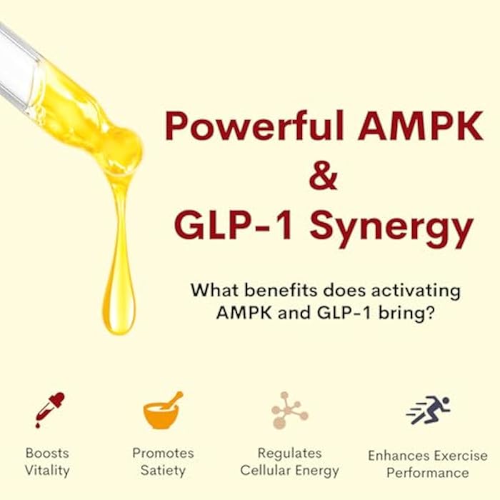 LimerenxLush Liposomal Berberine Supplement - 3000mg Berberine Complex Activating AMPK & GLP-1, Berberine HCL Liquid Drop with Ceylon Cinnamon, Green Tea, Bitter Melon, Turmeric and Prebiotic Blend for Women & Men - Image 2