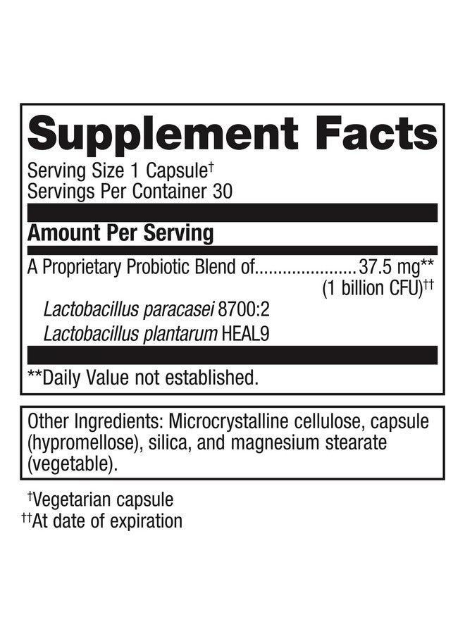 Metagenics UltraFlora® Immune Booster - Daily Probiotic - Healthy Nasal, Sinus, & Respiratory Function* | 30 count - Image 1