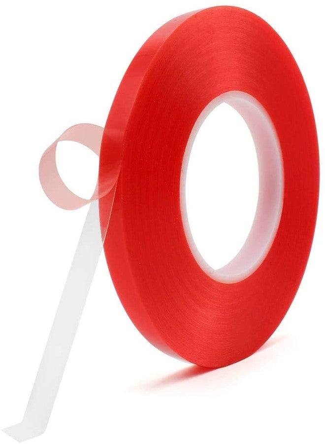 TRUEBOND Double Sided Polyester Tape Red Liner Size - (12mm X 25 Meter) - Image 3