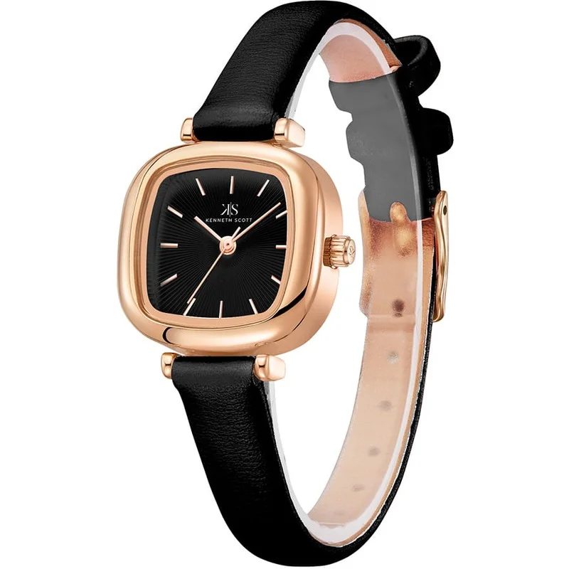 KENNETH SCOTT Women's Polyurethane Analog Watch K22525-RLBB - 25*23 mm