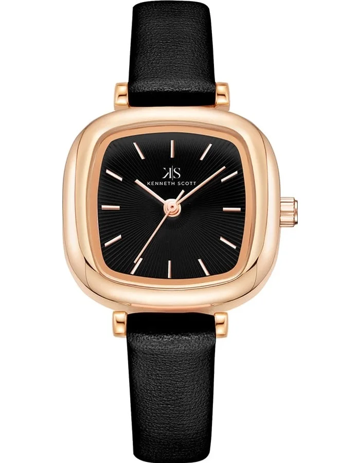 KENNETH SCOTT Women's Polyurethane Analog Watch K22525-RLBB - 25*23 mm