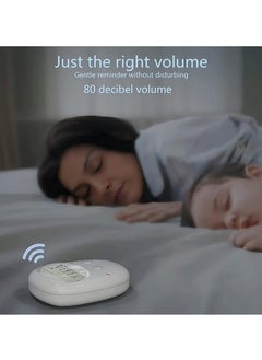 General Wireless Bedwetting Alarm, Boy & Girl, Temperature, Humidity, Sound & Vibration Sensing Display, Bedwetting Sensor, Wireless Bedwetting Alarm System for Kids or Elderly  - Image 4
