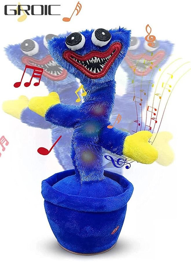 GROIC 2022 New Electric Singing Dancing Poppy Playtime Plush Toys Repeat+Recording+Dance+Sing for Babies Home Decoration Children's Early Education  - Image 1