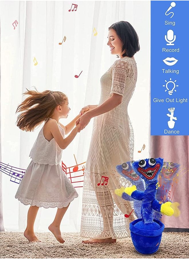 GROIC 2022 New Electric Singing Dancing Poppy Playtime Plush Toys Repeat+Recording+Dance+Sing for Babies Home Decoration Children's Early Education  - Image 4
