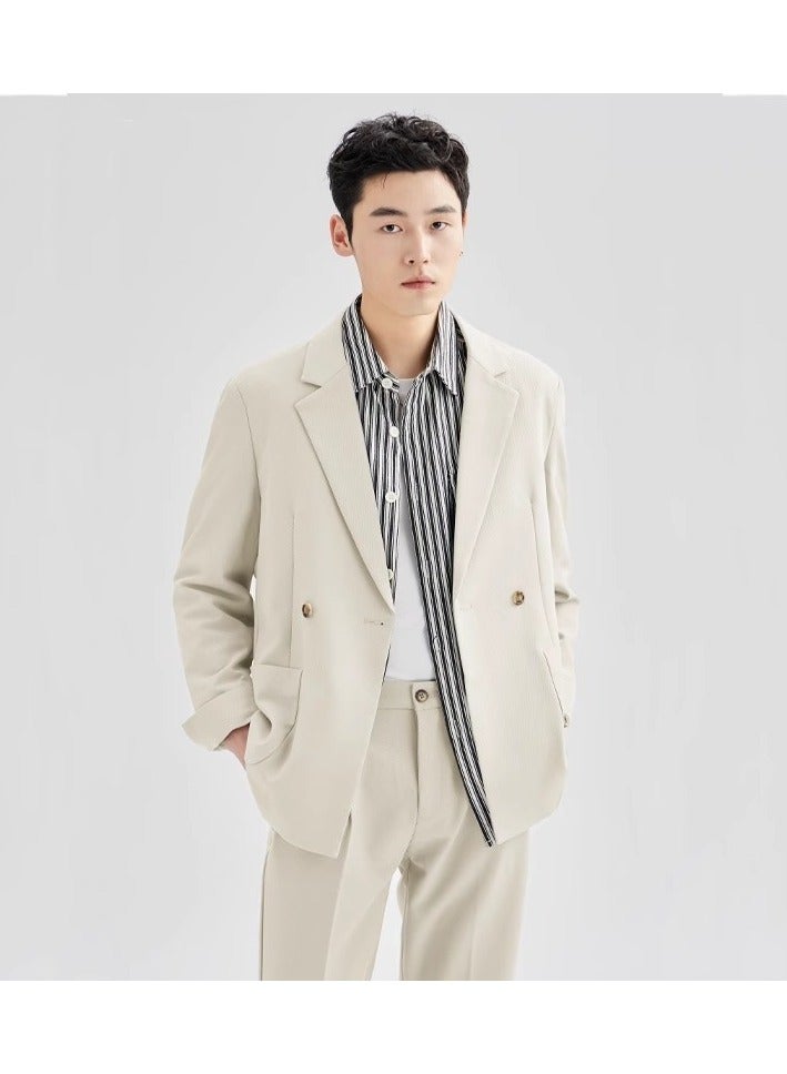 KUYING New Men's Casual Suit Set  - Image 2